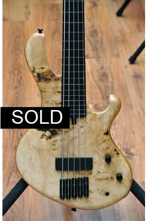 Maruszczyk Frog 5p Poplar Eye Fretless Maruszczyk Frog 5p Poplar Eye Fretless